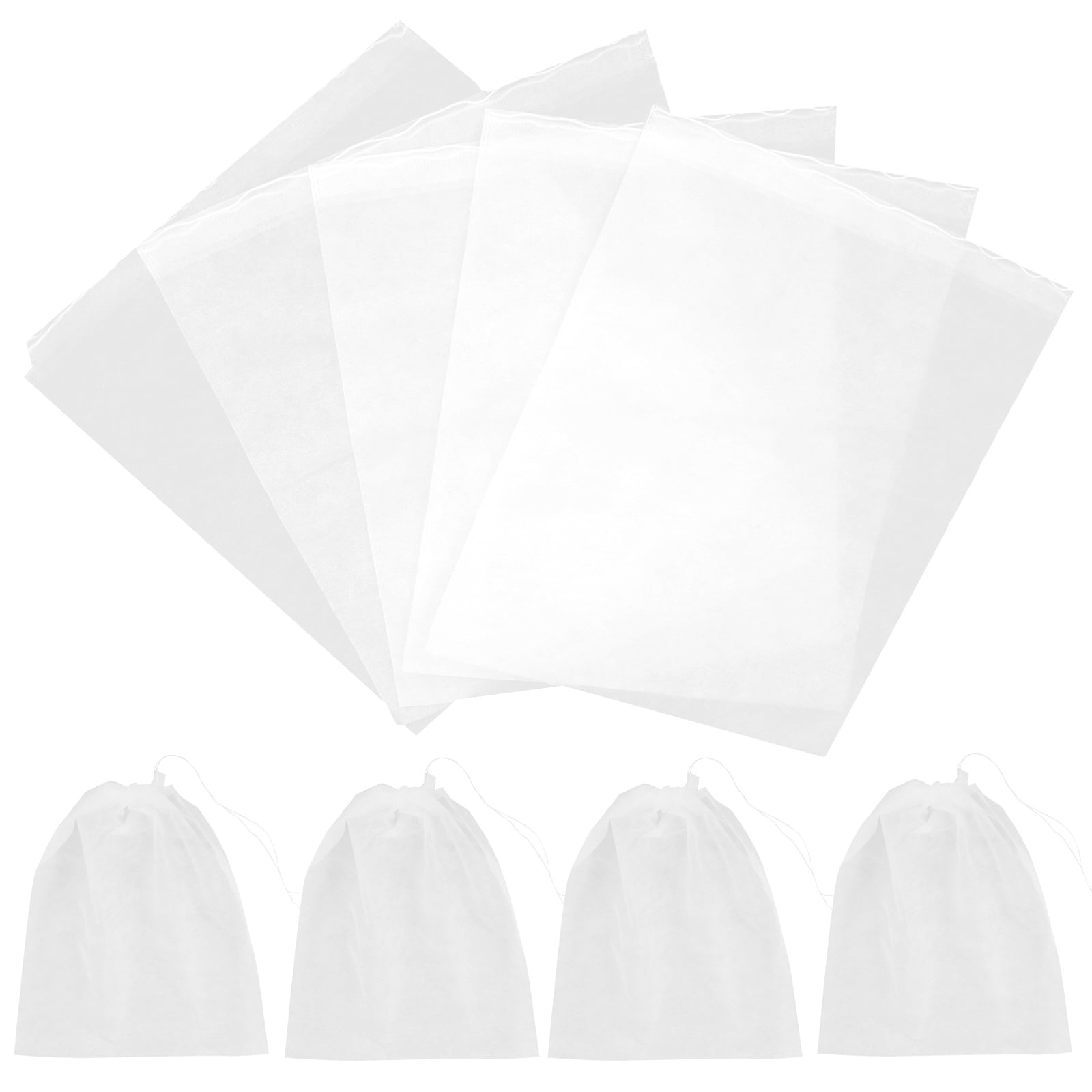 Masteelf 250 pcs  Transparent Shoe Bags For Travel Clear Shoes Organizers Storage Pouch Reusable Shoe Covers For Luggage And Closet Organization