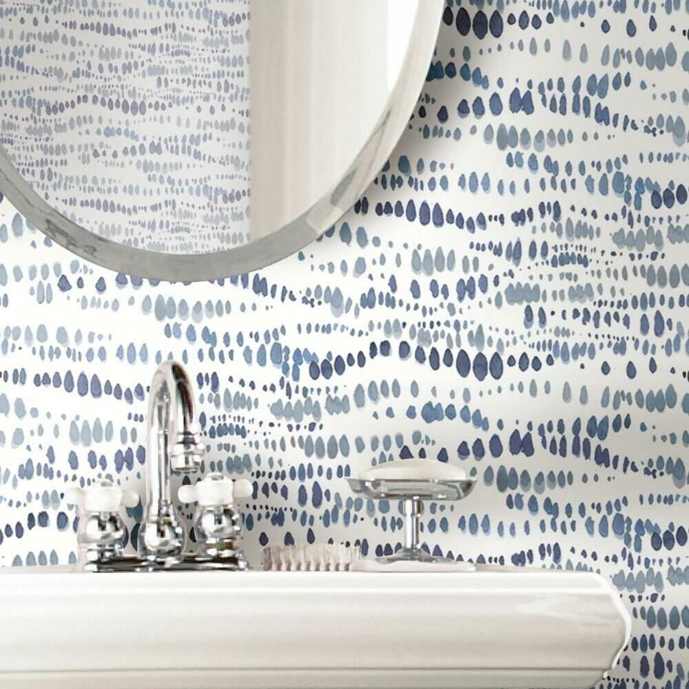 Lisa Audit Dotted Line Peel and Stick Wallpaper