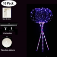 thumbnail image 3 of 10 piezas de luces LED de cadena para árbol de Navidad, globos Bobo transparentes y brillantes, luces de hadas para el hogar, decoraciones para fiestas de cumpleaños y bodas, 3 of 5