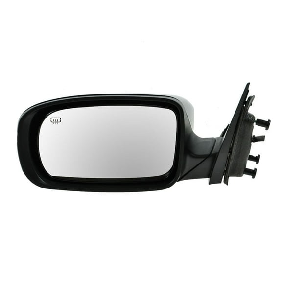 TRQ Driver Side Power Heated Mirror Paint to Match Black Cover Fits 2011-2014 Chrysler 200 Sedan CH1320328