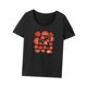 thumbnail image 2 of Camisetas para mujer, camiseta básica negra de manga corta, camiseta informal cómoda y sencilla para mujer, camisetas de verano para senderismo, viajes y Camping SG, 2 of 8