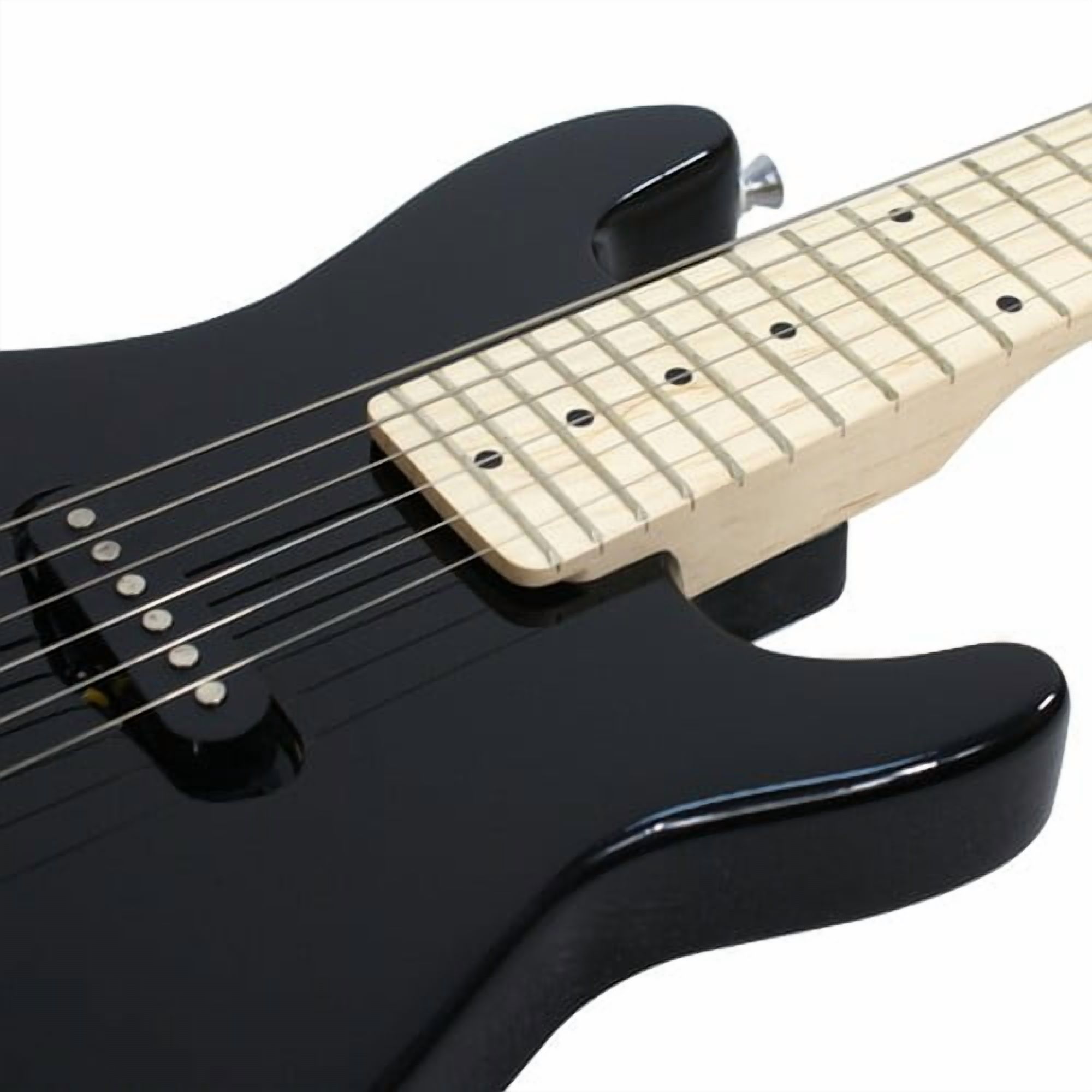 SONGMY 30" Kids Electric Guitar with 5 Watt Amp, Black Gig Bag Case & Guitar Strap, Beginner Electric Guitar Set