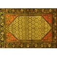 thumbnail image 1 of Ahgly Company Indoor Rectangle Persian Yellow Traditional Area Rugs, 4' x 6', 1 of 4