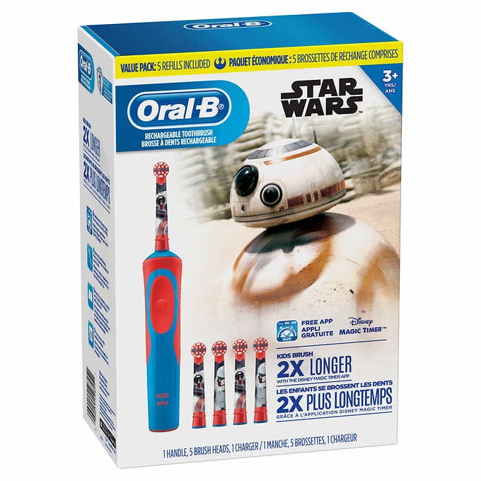 oral b electric toothbrush star wars