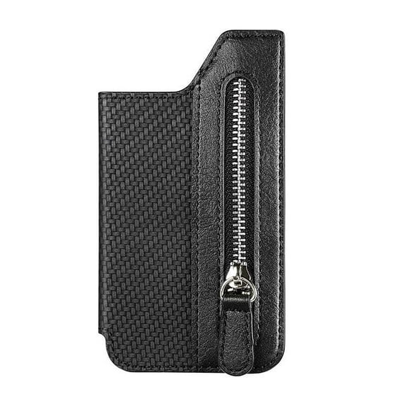 Jacenvly Grinch Christmas Decorations Mobile Phone Card Case Left and Right Flip Covers Multiple Card Holder Zipper Mobile Phone Bag Personalized Back Sticker Card Case Home Decor