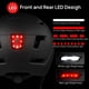 thumbnail image 2 of Casco de bicicleta ILM E3-10L con luz LED recargable por USB, color negro, 2 of 7