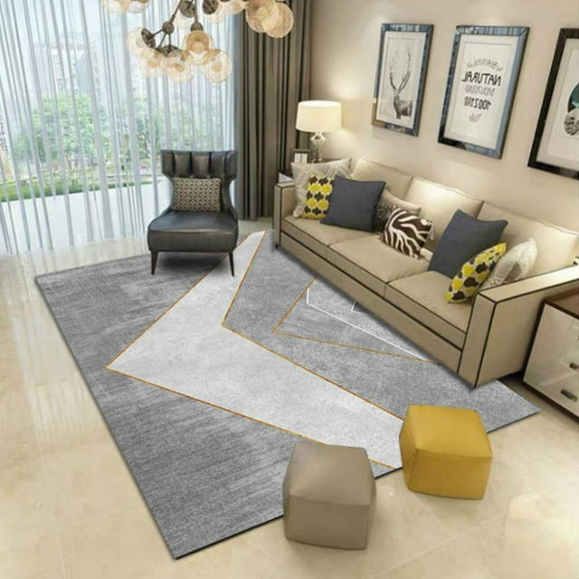 CLEARANCE SALES!!SweetCandy Christmas Carpet Area Rug Living Room Bedroom Carpet Home Decorative Mat Geometric Design