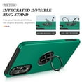 thumbnail image 4 of Stand Case for Samsung Galaxy S25 Edge, Dual-Layers Shockproof Protective Phone Cover with Magnetic Rotated Ring Holder Kickstand, Heavy Duty Rugged Case for Samsung Galaxy S25 Edge, Darkgreen, 4 of 7