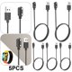 thumbnail image 1 of Cable Carga Magnético Smartwatch Cargador USB Repuesto para Kieslect Ks Pro, 1 of 8