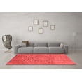 thumbnail image 3 of Ahgly Company Indoor Rectangle Oriental Red Industrial Area Rugs, 7' x 9', 3 of 4