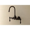 thumbnail image 5 of Kingston Brass Wall-Mount Clawfoot Tub Faucets With Oil Rubbed Bronze AE1T5, 5 of 5