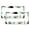 Pattern-32, variant on License Plate Frames Watercolor Palm Leaves And Abstract Geometric Triangles Auto Decorative Frames Cars Protector Cover Holder 2 PCS Abstract Summer Geometric Watercolor Palm Tree Leaf Aluminum