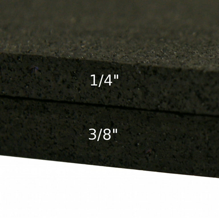 Black Rubber Foot Mat, Mat Size: 7 Ft X 4 Ft