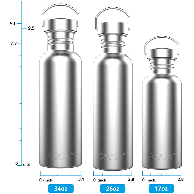 Printed Stainless Steel Water Bottles (34 Oz.)