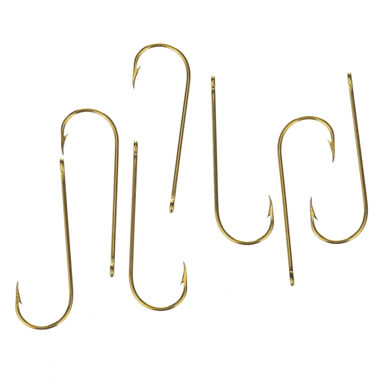 Mustad 1x Fine Wire Aberdeen Hook - Size: #4 (Blonde) 50pc 