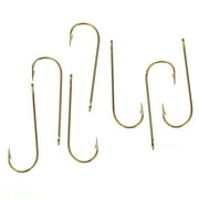 Mustad 1x Fine Wire Aberdeen Hook - Size: #6 (Blonde) 50pc