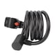 thumbnail image 4 of Candado de seguridad para motocicletas y bicicletas resistente con huella dactilar para uso en exteriores con cable de acero resistente al agua y resistente al agua, 4 of 8