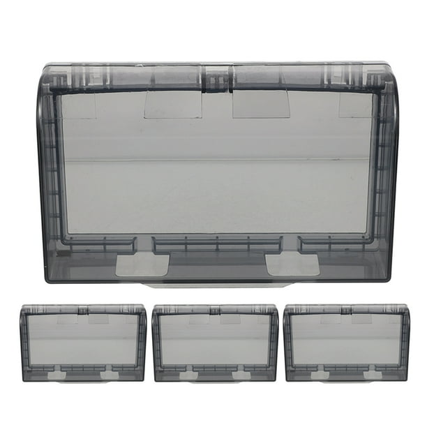 4 piezas de cubierta impermeable para toma de corriente, cubierta para interruptor de pared, protector de enchufe, suministro