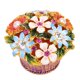thumbnail image 3 of Caja De Joyería Con Cesta De Flores - Caja De Joyería Con Bisagras Con Cesta De Flores, Exquisita Caja De Joyería De Metal Con Diamantes De Imitación Pintada A Mano Vintage Para Anillos, Pendientes Y, 3 of 14