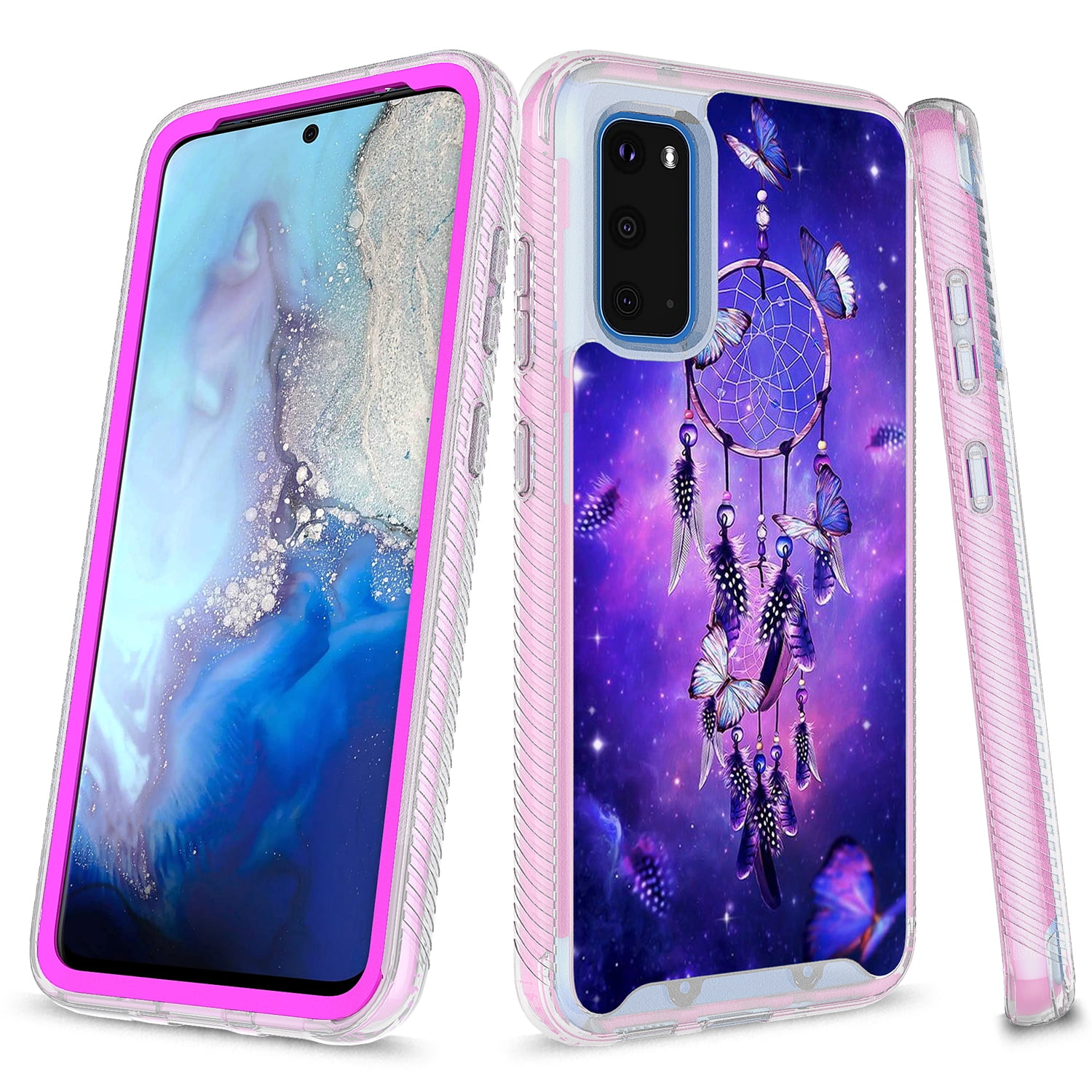 Samsung Galaxy A71 Case, Rosebono Graphic Design Shockproof Impact Resistant Protective Full