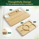 thumbnail image 2 of Set de tablas de charcutería ROCIRLAB Bamboo 58x28x2 cm con cuchillos, 2 of 7
