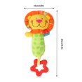 thumbnail image 2 of Bebé Sonajero Juguete Infantil Suave Mezcla de Algodón Dibujos Animados Juguetes de Peluche Lindo Educativo Animal Campana de Mano Khall Tendencias, 2 of 6