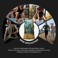 thumbnail image 7 of Pofeuu Impressionist Village Sky Print Men's Workout Tank Tops Sleeveless Muscle Gym Shirt Quick Dry-XX-Large, 7 of 7