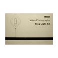 thumbnail image 1 of DEVIA Selfie Sticks Super Aro de Luz Negro, 1 of 4