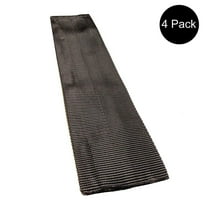 Set of 4 Sliding 2"x12" Sleeves Webbing Web Protector for 2" Ratchet Tie Down Strap