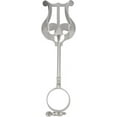 thumbnail image 1 of Clarinette Marching Lyre Support de Musique Portable Pince à Partitions Pince en Fer, Argent, 1 of 5