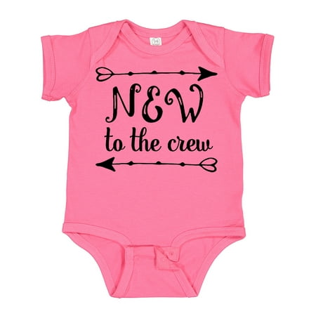 

Inktastic Baby New to the Crew Arrows Gift Baby Boy or Baby Girl Bodysuit