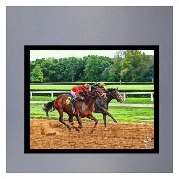 Wallhogs Batie Neck to Neck Poster Wall Mural