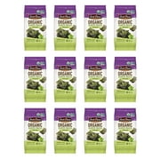 Annie Chuns Organic Seaweed, Wasabi, 0.16-oz (12 Count), Keto, Vegan, & Gluten-Free Snack, Americas #1 Selling Seaweed Snacks