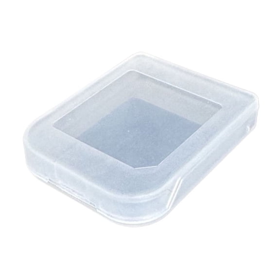 RUITROLIKER Compatible for 2pcs Memory Card Case Dust Cover Storage Box for Wii/GameCube NGC Memory Card