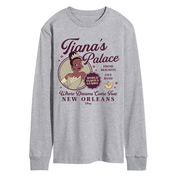 Disney - Tiana's Palace - Men's Long Sleeve Graphic T-Shirt