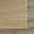 thumbnail image 7 of Ox Bay Rustic Classic Natural & Blue 8x10 Undertoned Jute Area Rug, 7 of 7