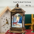 thumbnail image 3 of Christmas Led Light Up Lantern Xmas Santa Claus Table Lamp Ornament Decoration, 3 of 9