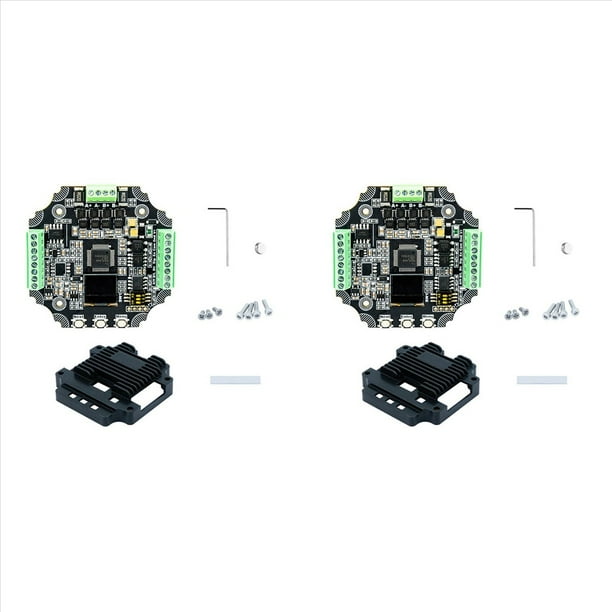 2X MKS SERVO57D RS485 MB PCBA NEMA23 Controlador de Motor Paso A Paso de Circuito Cerrado Impresora 3D CNC para Gen L FOC Silencioso y Eficiente