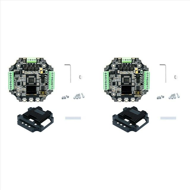 2X MKS SERVO57D RS485 MB PCBA NEMA23 Controlador de Motor Paso A Paso de Circuito Cerrado Impresora 3D CNC para Gen L FOC Silencioso y Eficiente