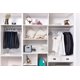 thumbnail image 3 of Juego de 10 perchas de calidad para ropa, madera curvada, gris, 3 of 9