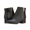 thumbnail image 4 of Women's Chunky Heel Boots Side Zipper Short Boots Chunky Heeled Fashion Boots Low Heel Ankle Booties, 4 of 4