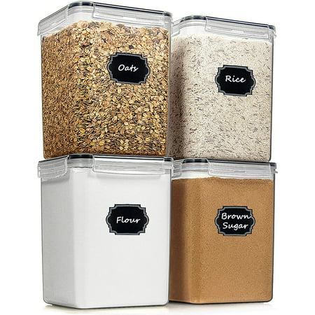 Large Food Storage Containers Cereal, Flour And Sugar Storage Containers Canada