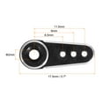 thumbnail image 2 of Aluminum Alloy 15T Steering Servo Arm Horn Black for DIY RC Car/Boat/Airplane Boat 2 Pcs, 2 of 6