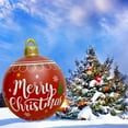 thumbnail image 4 of 60cm Inflatable Christmas Ball with Light Glow Giant Atmosphere Ball Home Garden, 4 of 8