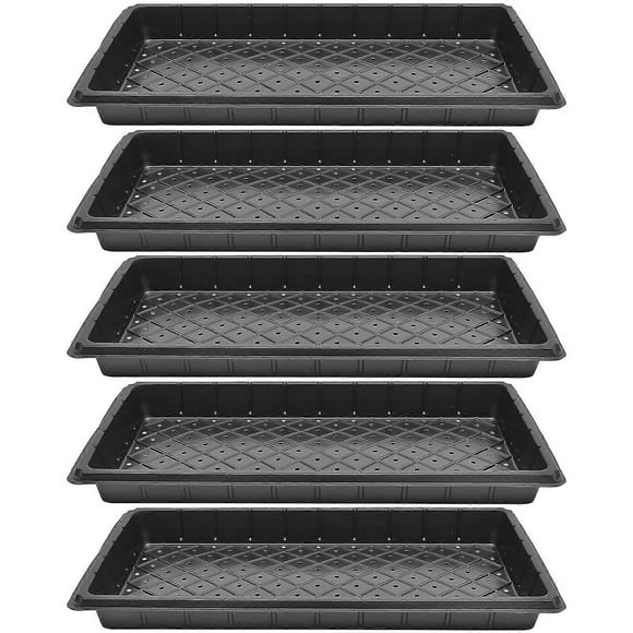 5pcs Reusable Plant Starter Trays Seedling Germination Trays Plant Growing Trays With Holes-FCY--