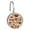 Multicolor 3, variant on 12pcs Decorative Shower Curtain Hooks, Rust Resistant Shower Rings for Bathroom Living Room,Rustproof Stainless Steel Rings for Shower Curtain and Liner Rods,Autumn Fox Pumpkin