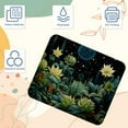thumbnail image 3 of Starry Plants Gaming Mouse Pad Desk Mat, Square 8.3x9.8 Inch Non-Slip Rubber Bottom Printed Design for Office and Gaming, 3 of 6