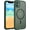 Alpine Green, variant on UYWZQ-TOCOL for Phone 12 Case, Compatible with Magsafe Charger, Full Camera Protection, Drop Protection, Translucent Matte Phone Case for iPhone 12 6.1 inch (Red)