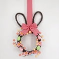 thumbnail image 6 of ERTZAE Bow Wreath Wall Door Hanger,Spring Easter Bunny Ornament with Wreath & Bow,Festival Scene Decoration,Easter Bunny Wreath with Elegant Bow,Versatile Door or Wall Hanger for Spring Festive Decor, 6 of 9