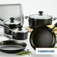 Farberware Easy Clean 15 Piece Aluminum Nonstick Pots and Pans Set